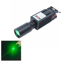 520nm 3W High Power Green Fat Beam Laser Module Bird Repelling Laser 12V PWM Laser Lamp