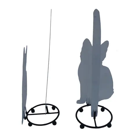 बिल्ली पेपर होल्डर, टॉयलेट पेपर होल्डर, पशु पेपर रोल होल्डर स्टैंड, आयरन पेपर टॉवल स्टैंड, नवीनता रसोई रोल डिस्पेंसर स्टैंड 10 best sales टॉयलेट टिशू होल्डर - №5