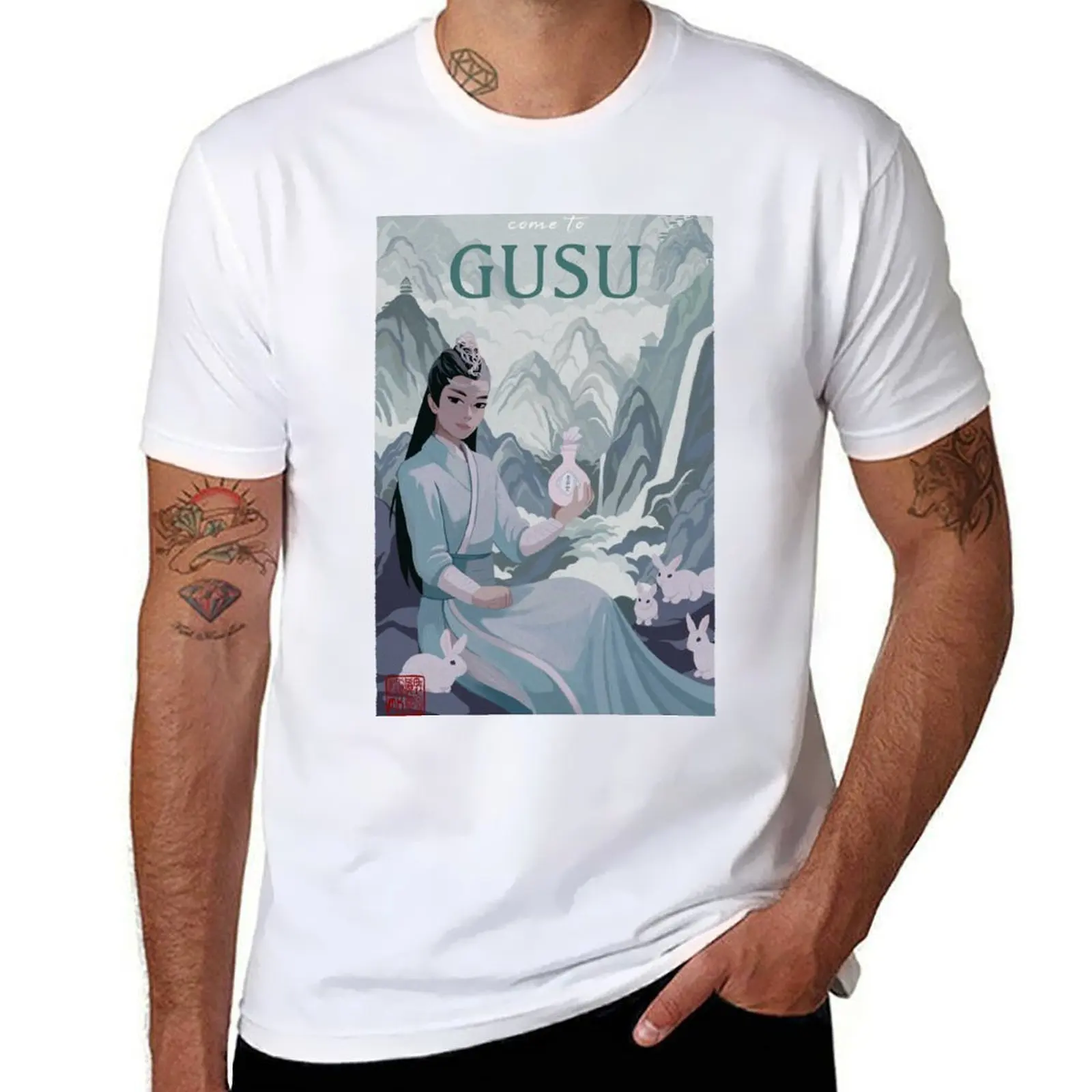 

Come To Gusu T-Shirt t shirts for man pack cotton t shirt man cotton T-Shirt
