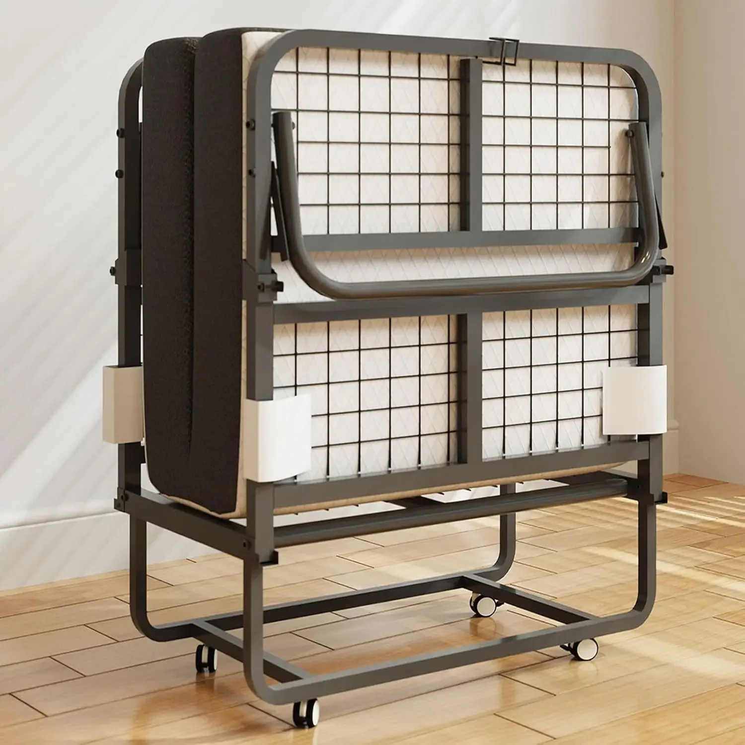 Folding Bed with Mattress, Upgraded 5