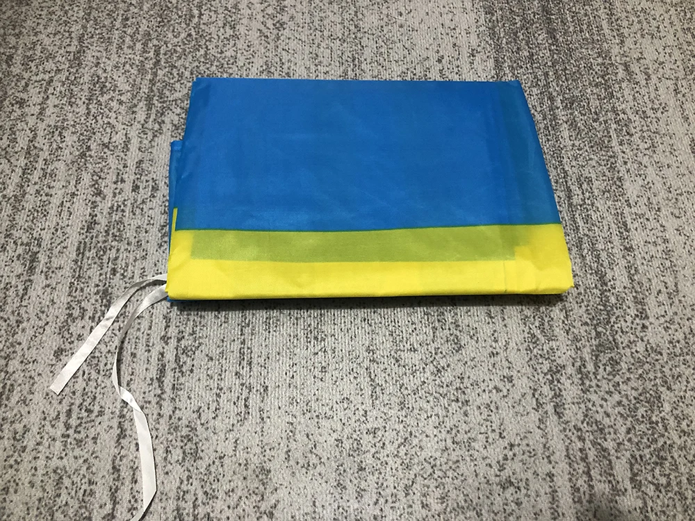 Ukrainian presidential flag 90*150cm The Ukraine polyester banner Home Decoration Ukraine National Ukraine flag Flying Flag
