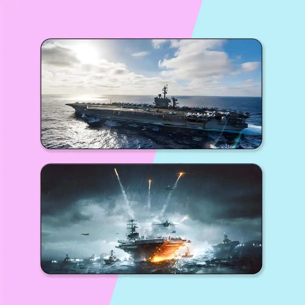 

Aircraft Carrier Mouse Pad Rubber Computer Laptop Official Game Super Colored Print Aesthetic Pretty Popular Fashion Luxury Mat