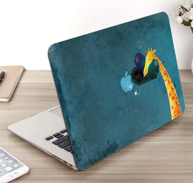 Animal Print Plastic Hard Laptop Case for MacBook Air Pro Retina 11 12 13 15 Inch Cover for Macbook A1707 A1706 A1708 Case