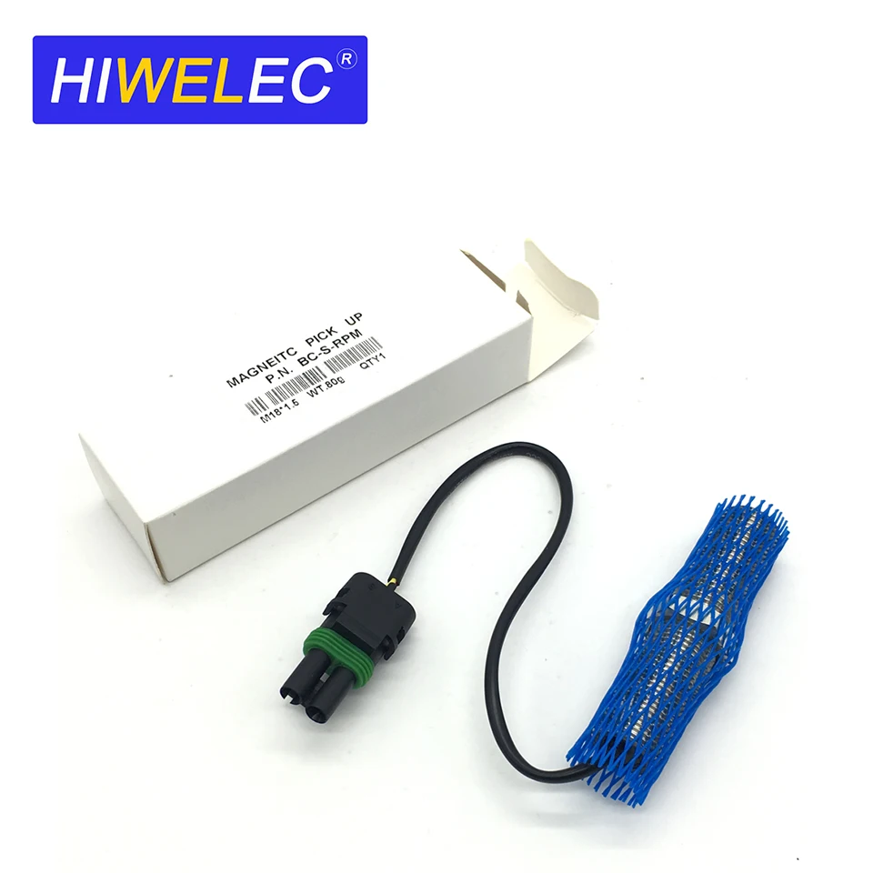 

Запасные части для дизельного двигателя MPU M18, длина 80 мм, магнитный датчик скорости M18 * 1,5 для деталей генератора