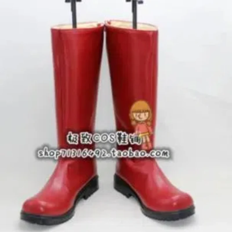 Bottes de cosplay longues rouges pour hommes, One Punch, Caped Baldy, ForeSensei, Saitama