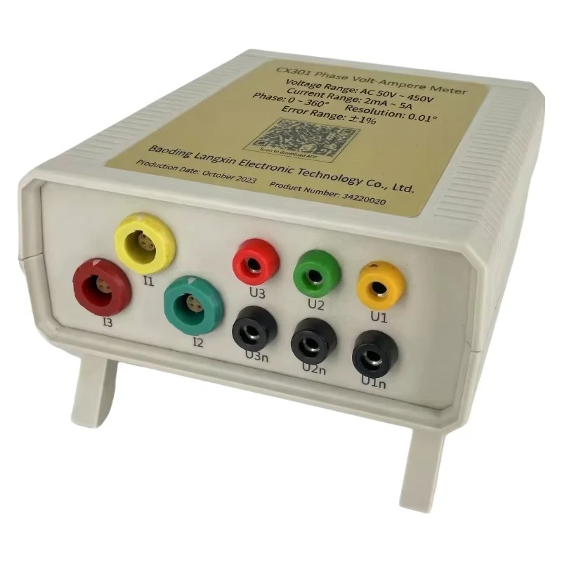 LCT-CX304+ Split Type Three Phase Phase Voltammeter 2-51 Times Harmonic Analysis Wifi Wireless Phase Volt-Ampere Meter