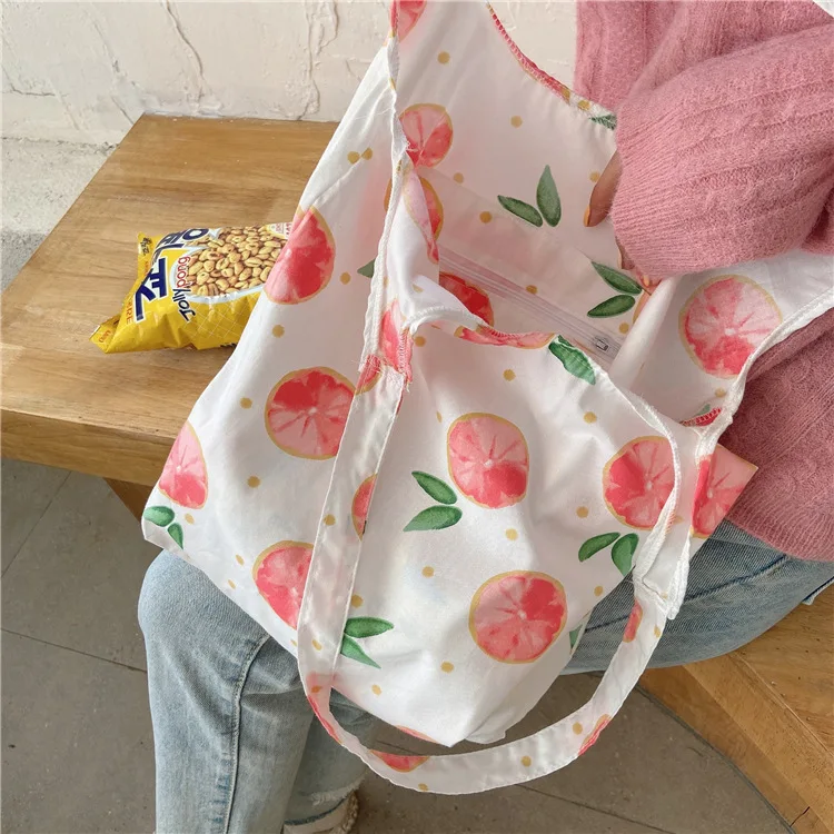 Women's Floral Shoulder Bag Flower Cute Casual Totes Messenger Bags Coloured Handbag