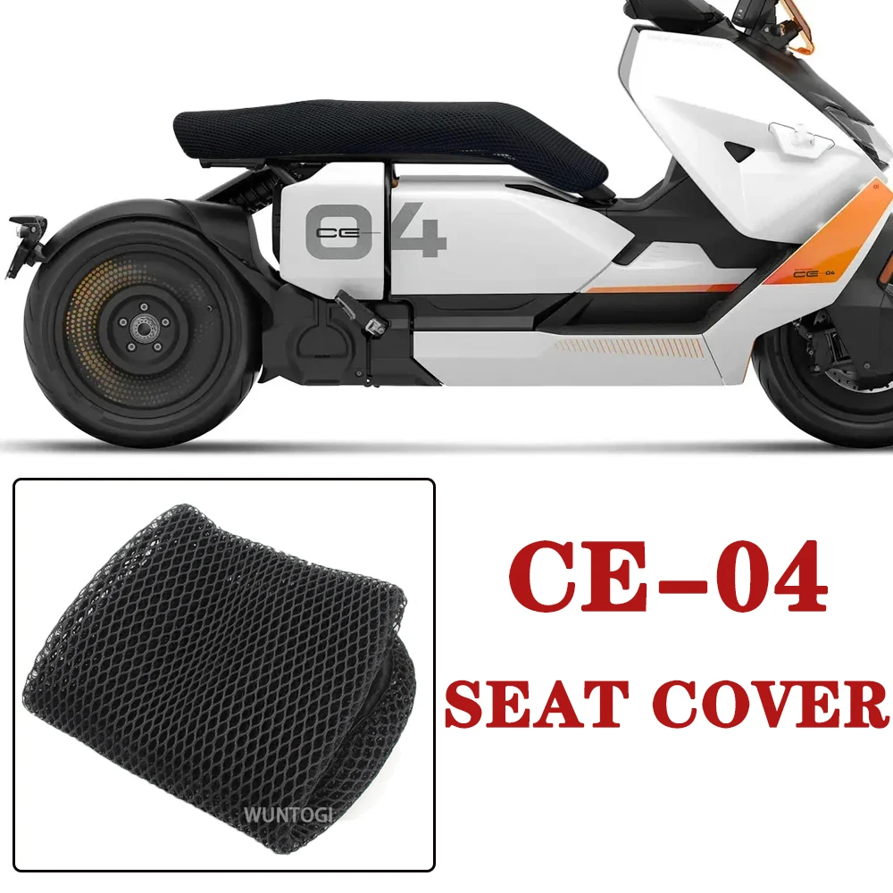 

2022 2023 Seat Protect Cushion 3D Honeycomb Mesh Seat Cushion CE04 Accessories Motorcycle Seat Covers for BMW CE 04 CE-04