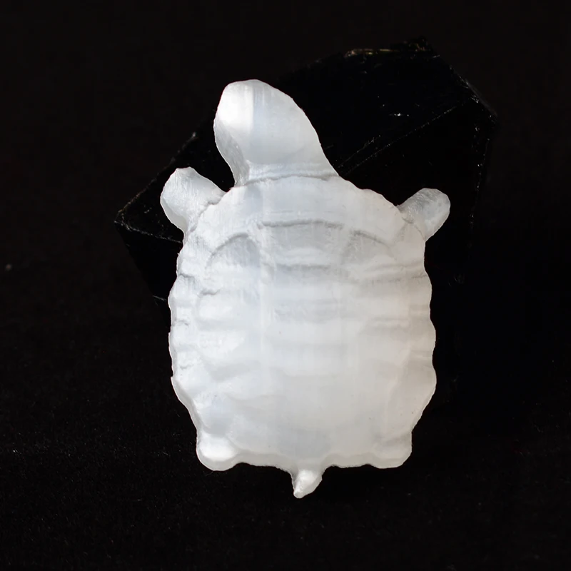 

1 шт. натуральный кристалл селенит камень Черепаха милое животное хрустальные изделия на удачу фэн-шуй коллекция домашний Декор подарок