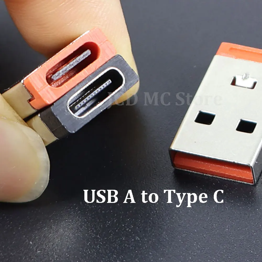 1/5/10PCS Universal Type C Female To USB 2.0 Male Data Cable Cable Converters USB Type C PD Charging Dock Adapters