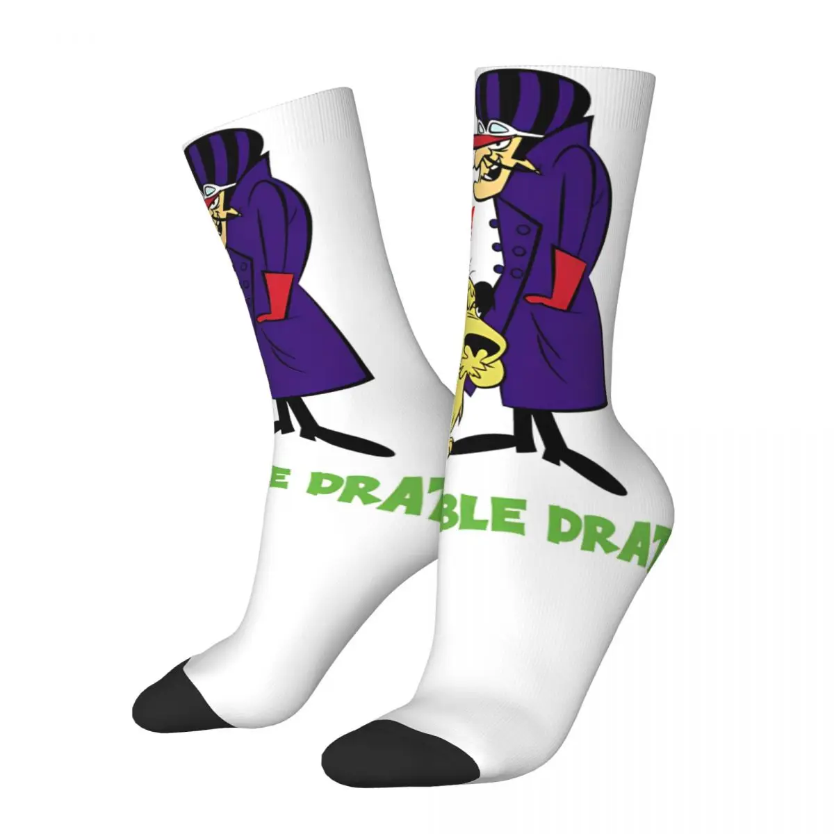 Vintage Dastardly And Muttley Cartoon Design All Season Socks Merchandise for Female Male Cozy Stockings