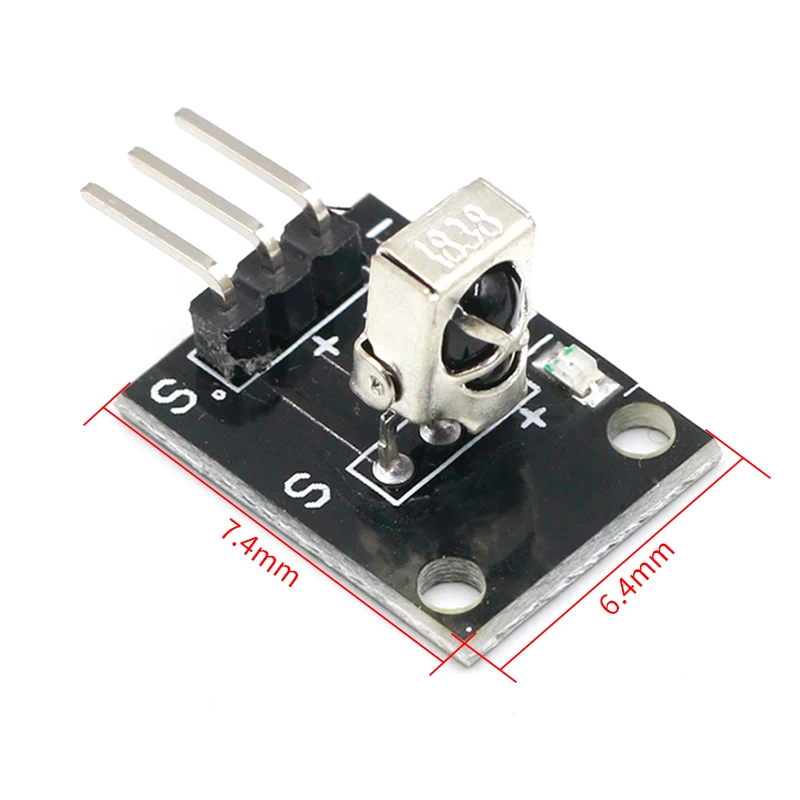 3pin KY-022 TL1838 VS1838B HX1838 Universal IR Infrared Sensor Receiver Module for Arduino Diy Starter Kit