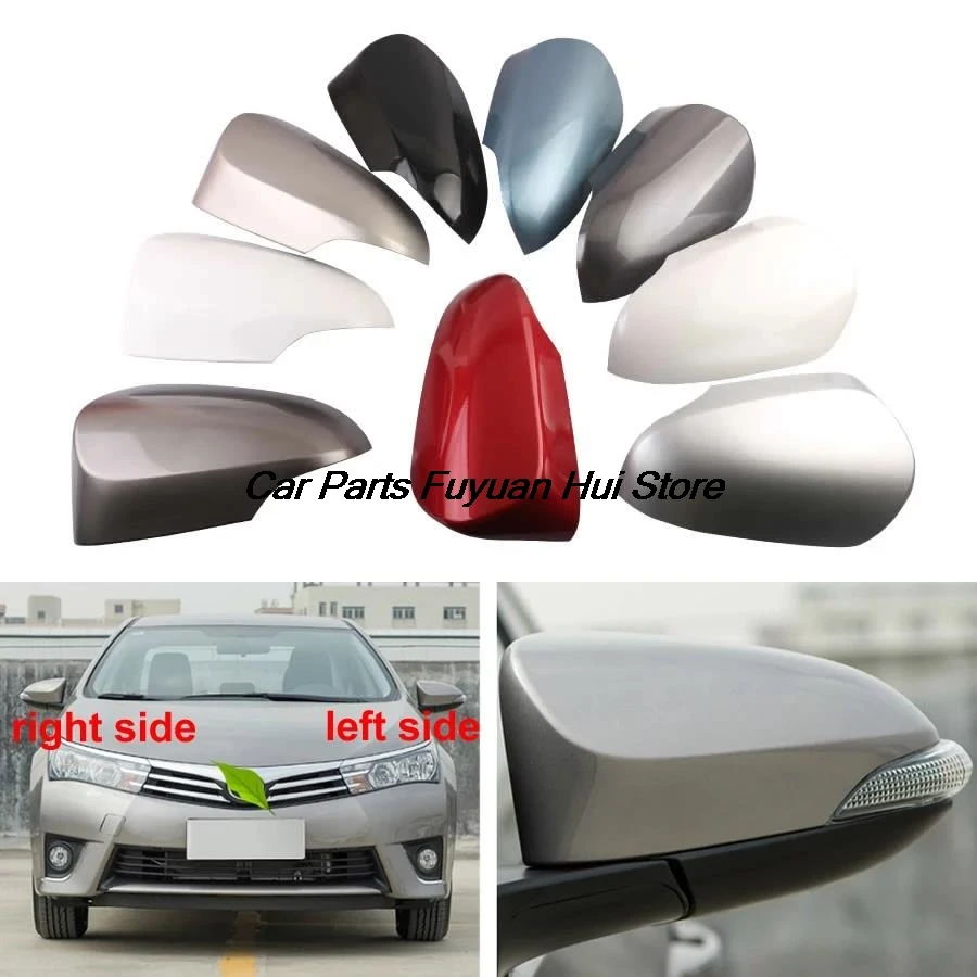 

For Toyota Corolla 2014 2015 2016 2017 2018 Car Accessories Rearview Mirrors Cover Rear View Mirror Shell Housing Color Painted