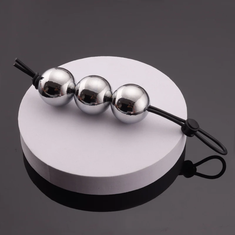 Heavy Dute Metal Ball Pendant Cock Ring Penis Heavy Stretcher Penis Erection Enlarger Extender Weight Stretcher Sex Toys For Men