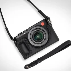 High Quality Handmade Genuine Leather Half Case Bag Body BOX Case for Leica DLUX8 D-LUX8 Camera Accessories