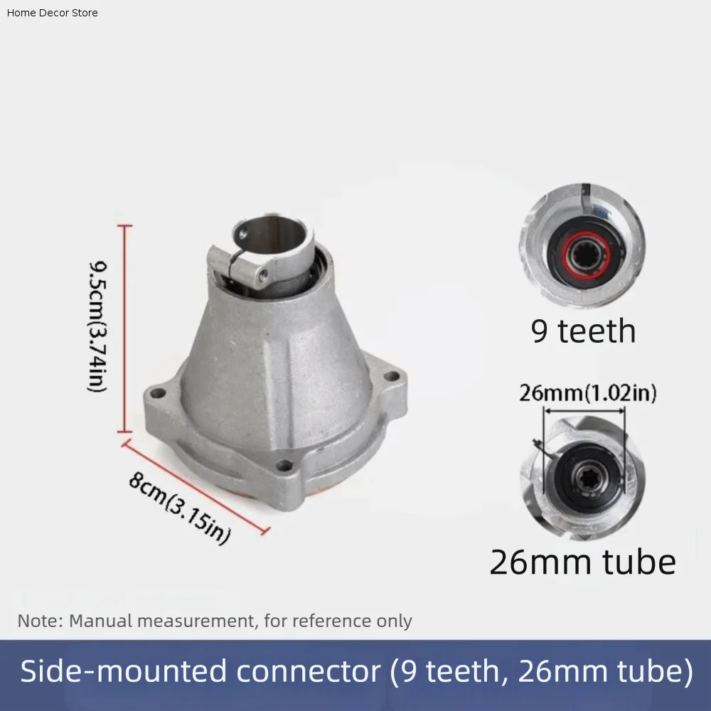 26mm Output Block Mower Connection Plate 28mm Output Block 9 Teeth Brush Cutter Parts Block Assembly 7 Teeth Lawn Mower Parts