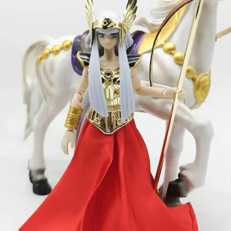 In Stock JM Model Saint Seiya EX Saint Cloth Myth Polaris Hilda Hilda 1 Piece Set Body/dress/armor Movable Figure Toy Gift