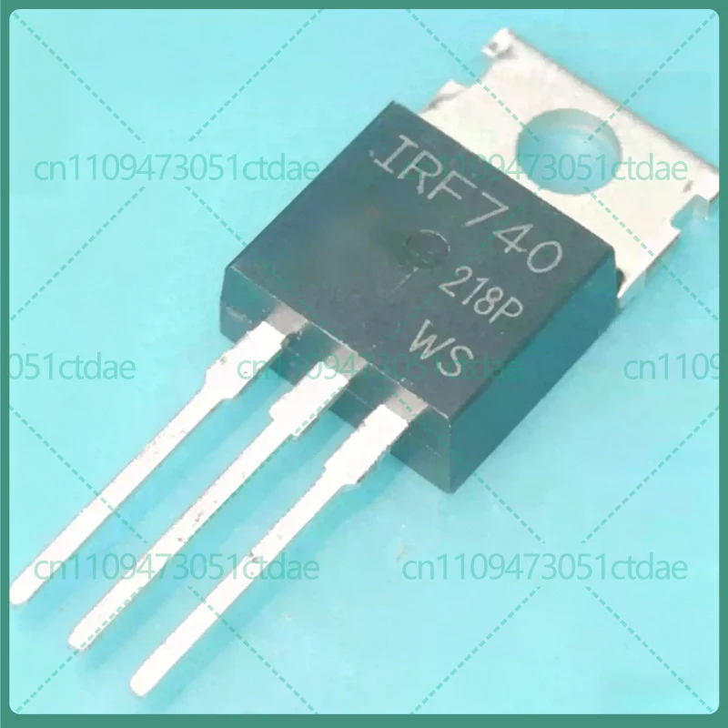 10-50pcs for IRF740 IRF740PBF TO-220 400V 10A N-Channel Power MOSFET IC