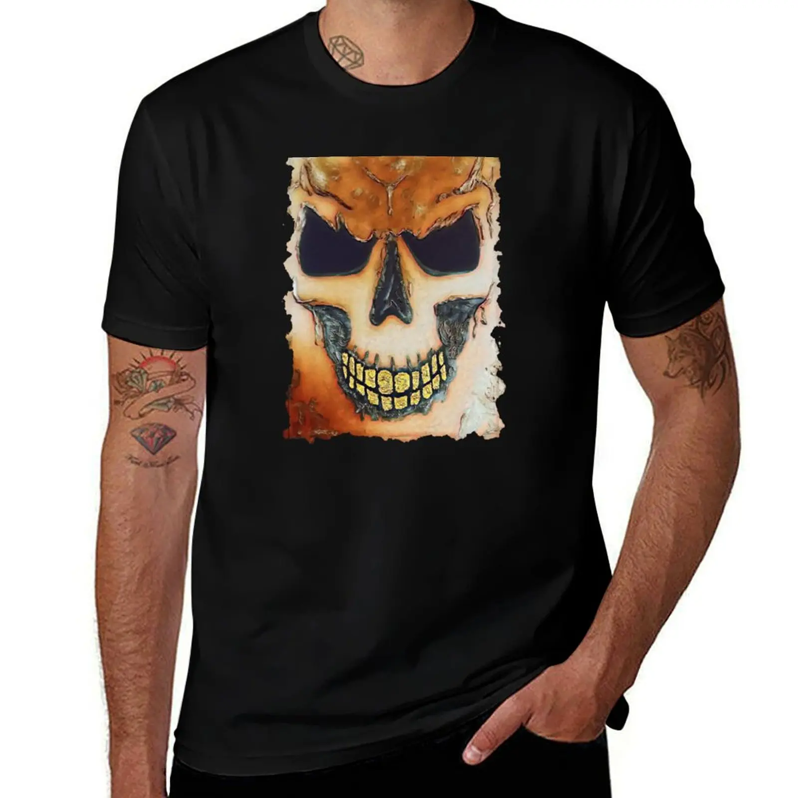 

Skull Nobody 1.o T-Shirt cotton t shirt man anime t shirts oversize T-Shirt