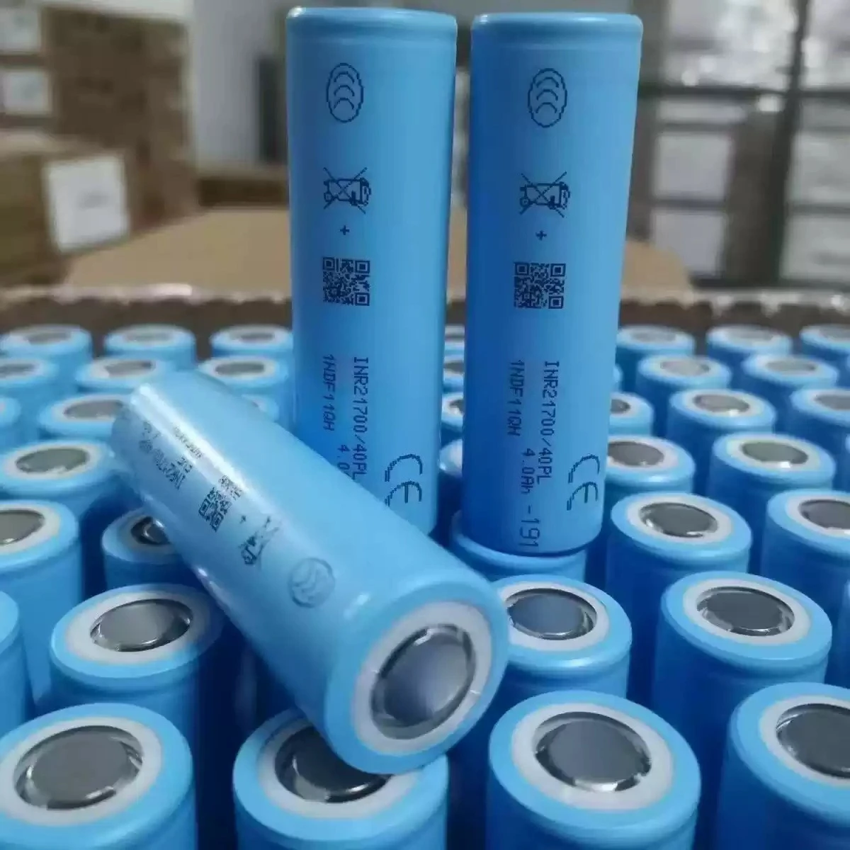 New 10PCS 21700 40PL 4000mAh Flat‑Top Rechargeable Lithium‑ion Battery For EVE 17.5C High Power Cell 3.7V For Power Tools