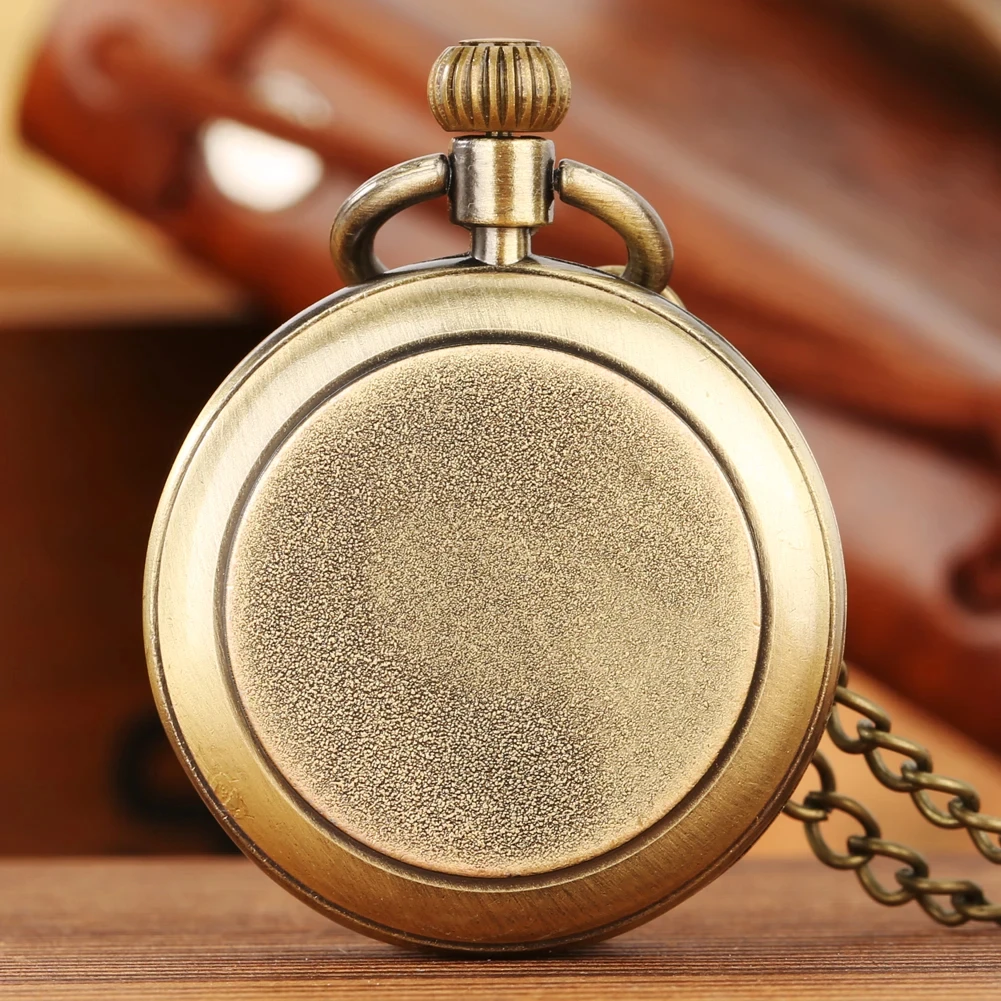 Minimalist Steampunk Vintage Fashion Quartz Pocket Watch With Roman Numerals Antique Numerals Chain Necklace Pendant Mens Gifts