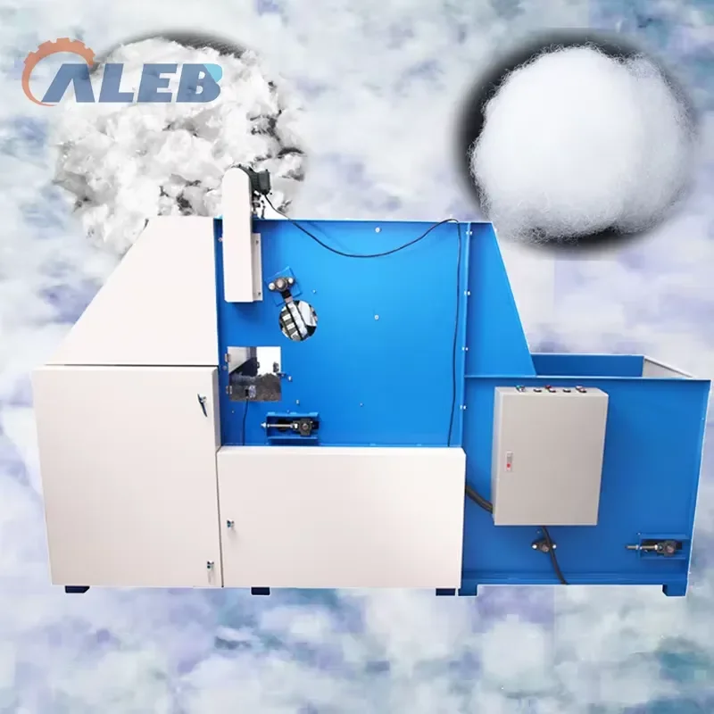 YWM Certificate Nylon Polyester Opening Machine Pearl Fiber Loosening Forming Machine with Motor for Down Jacket Inner Cotton
