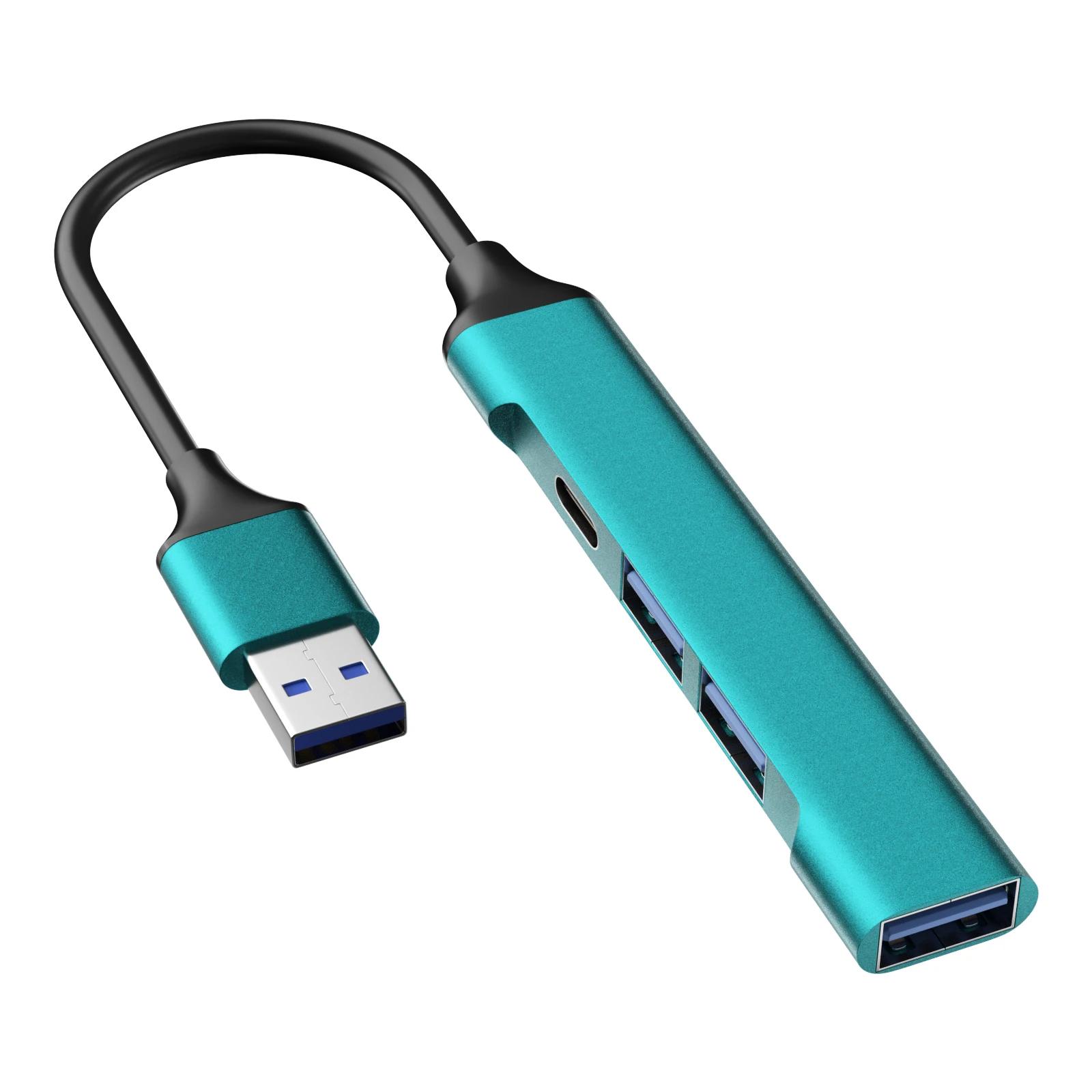 10 STKS High-Speed 4-in-1 USB-C Hub Nieuwe Generatie Multi-Port Expander Voor Telefoons & Computers USB 3.0 High-Speed Data Transfer Spl