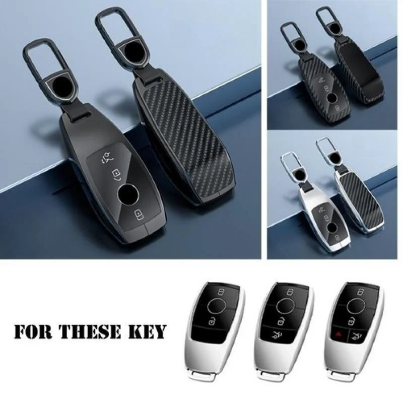 

A+ Zinc Alloy TPU Car Key Fob Case Cover For Mercedes Benz GLB GLC AMG A B C E S G