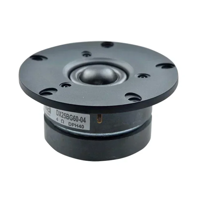 Oryginalny Vifa DX25BG60-04 4'' Home Audio DIY Dome głośnik wysokotonowy sterownik głośnika 4ohm/100W Fs = 650Hz 93.5db srebrny panel opcja