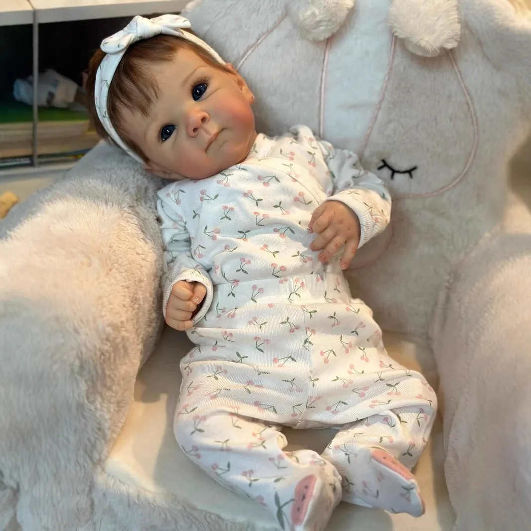 اليدوية بيبي دمية تولد من جديد طفل 48 سنتيمتر جديد سيليكون دمى طفل لينة الجسم نابض بالحياة menina الأطفال عيد الميلاد مفاجأة فتاة الهدايا