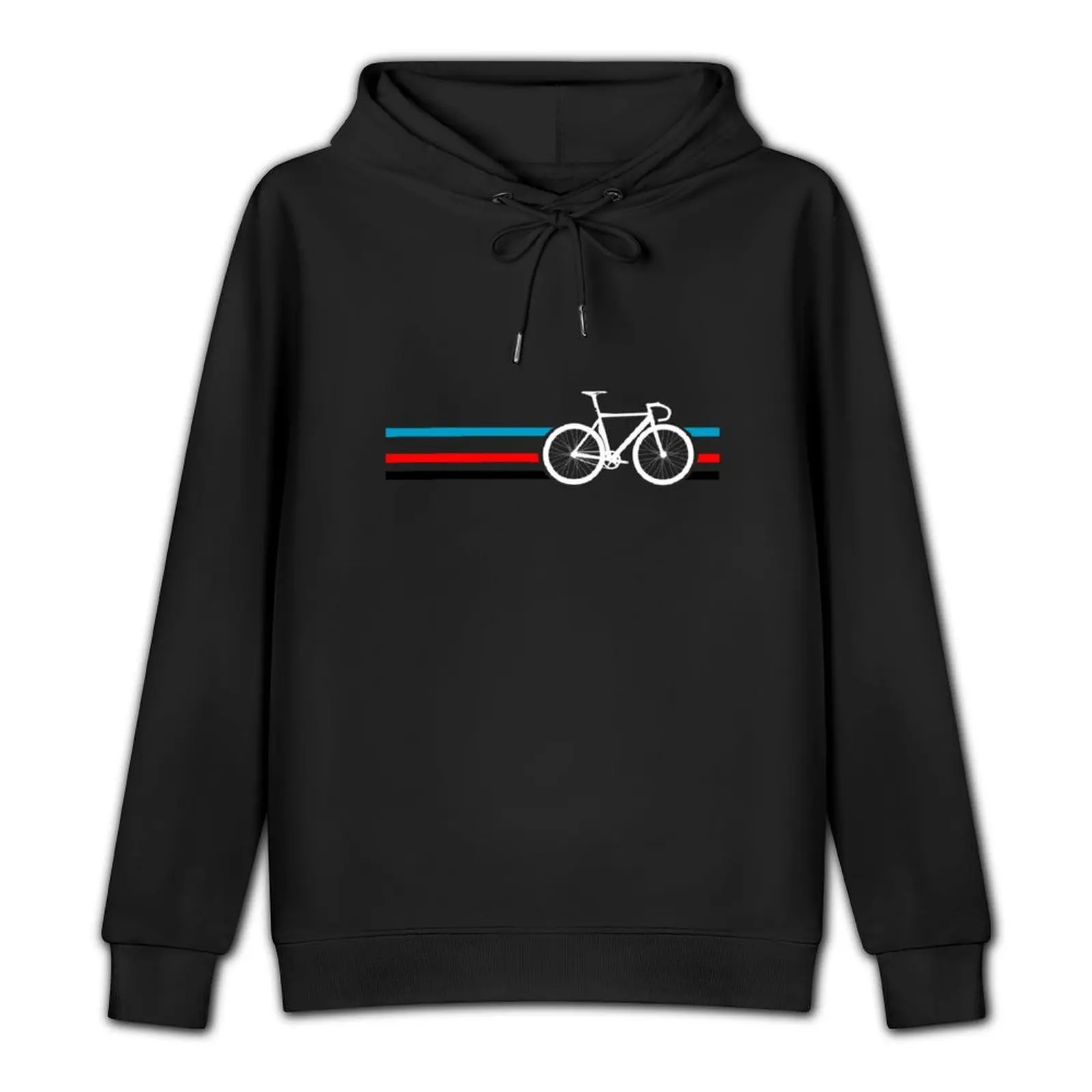 Bike Stripes Velodrome Pullover Hoodie mens clothing male clothes graphic t shirts men men clothing men hoodie