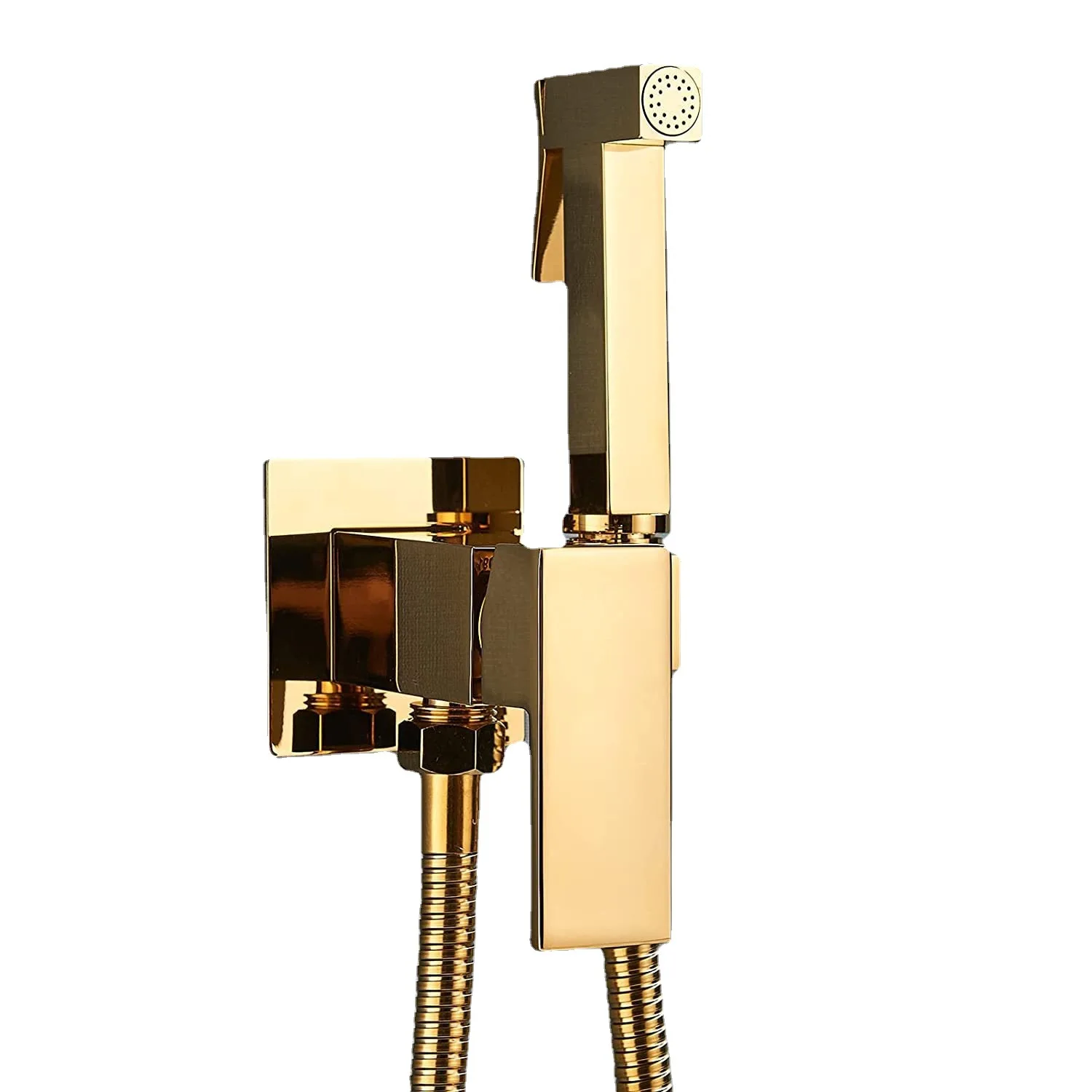 

Многофункциональный настенный распылитель для мытья для женщин, золотисто-черный, с функцией повышения давления, для мытья домашних животных