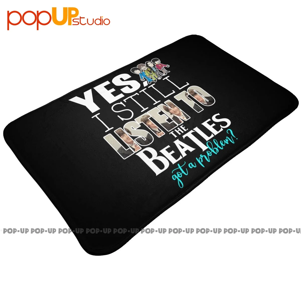 نعم ما زلت استمع إلى البيتلز حصلت على مشكلة حصيرة البساط السجاد لينة شعبية حمام حصيرة المطبخ حصيرة ضوء الفاخرة #1