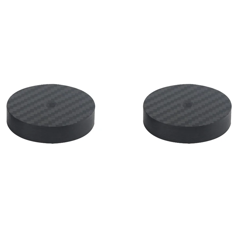 B92B-2X Carbon Fiber Speaker Isolation 40X10mm Spikes Base Pad Speaker Stand Feet Hifi AMP Speaker Pad