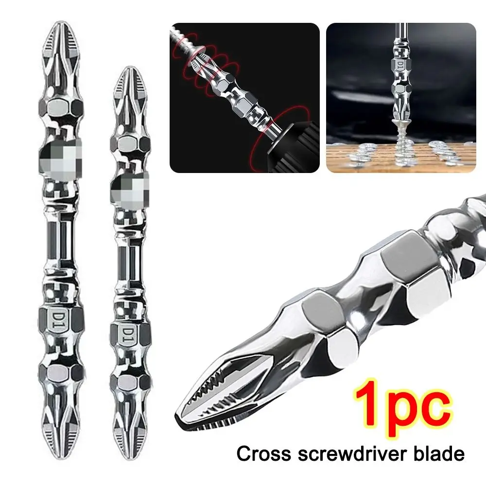 Punta a croce da 65/100 mm S2 Punta da trapano elettrica antiscivolo ad alta durezza Punta per cacciavite a croce magnetica antiruggine