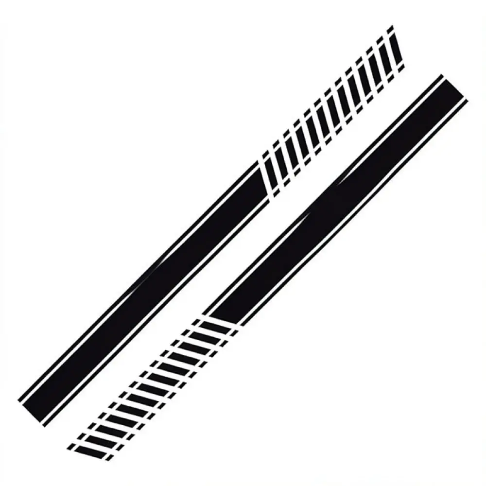 For For Lada Niva XRAY Granta Car Styling Side Body Stickers Vinyl Sport Stripes Auto Exterior Decorative Tuning Accessories