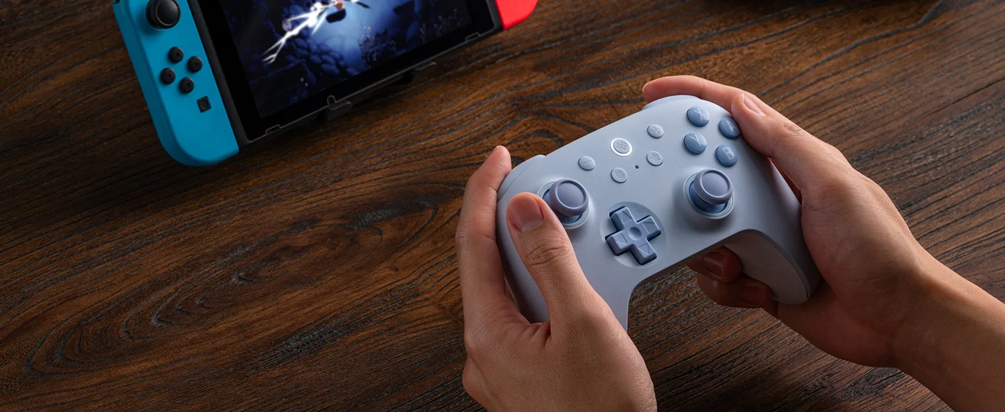 8BitDo Gamepad mit Hall-Effekt-Joystick Ultimate 2C Bluetooth-Controller Kabellos für Nintendo Switch NS OLED Konsole – Detail 2