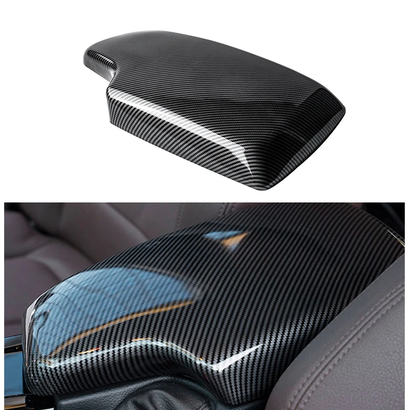 

1pcs Carbon Fiber Center Console Armrest Storage Box Protection Cover Trim for BMW 3/4 Series F30 F31 F35 320i 3GT 2013-2019