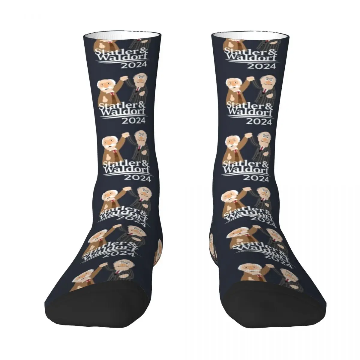 Statler & Waldorf 2024 Socks Climbing funny gifts happy funny sock Boy Socks Women's