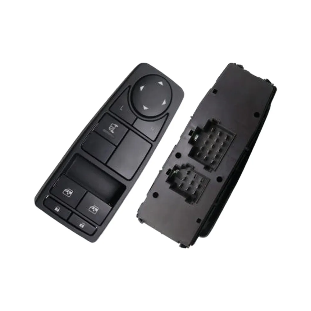 MAN Truck Switch Window Master Switch Direct Replacement Part Left Side Component Single Unit Pack Black Finish Design