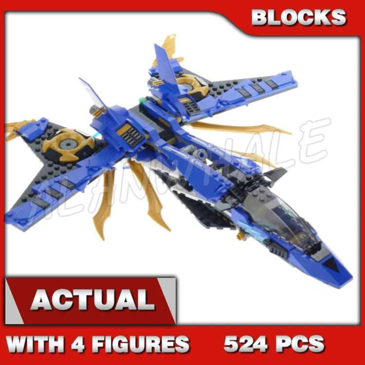 

524pcs Shinobi Jay Storm Fighter Jet Flying Machine Snake 11162 Building Blocks Sets Bricks Compatible with Model