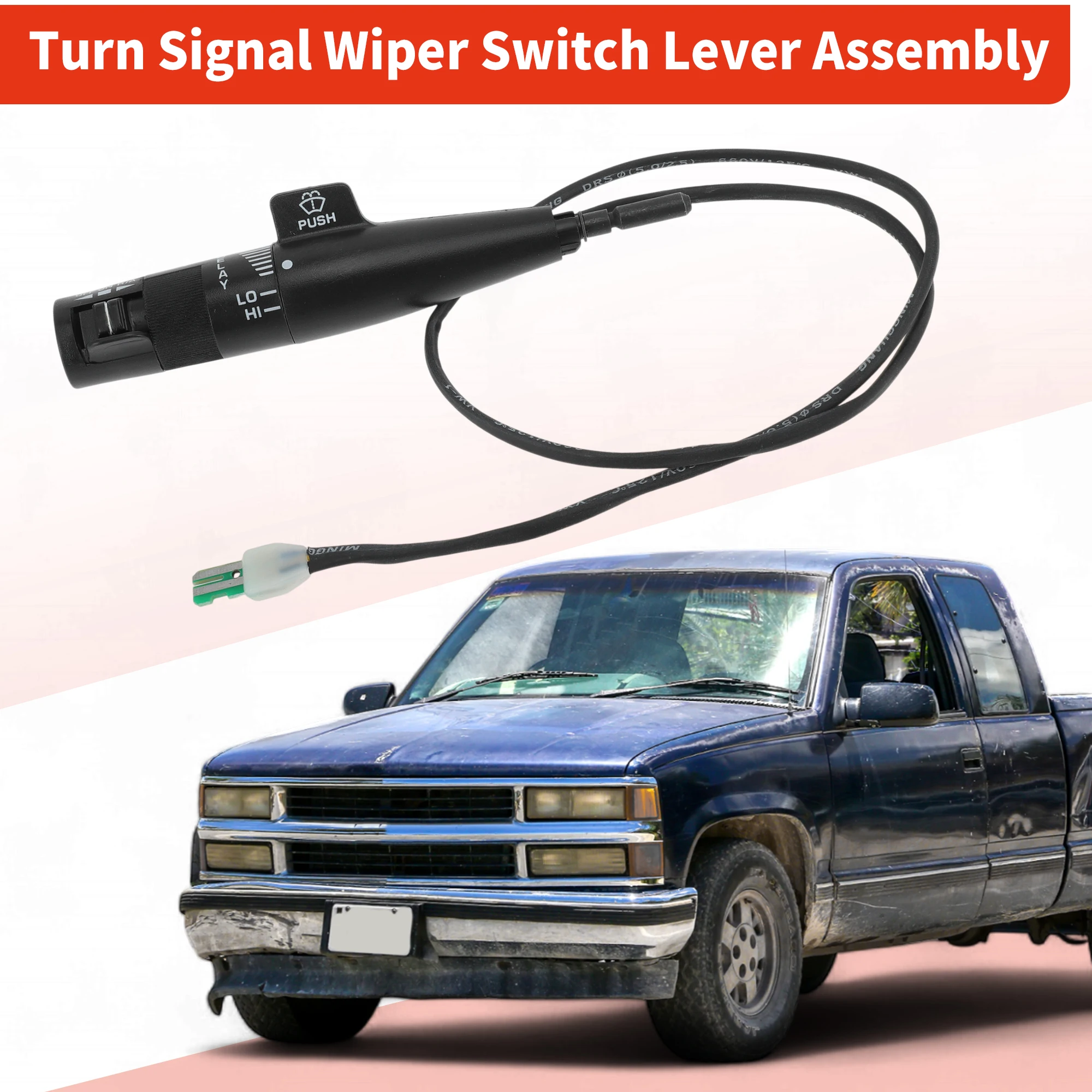 

X Autohaux No 19353957 Рычаг переключателя указателей поворота для Chevy для GMC C K 1500 2500 3500 Пикап