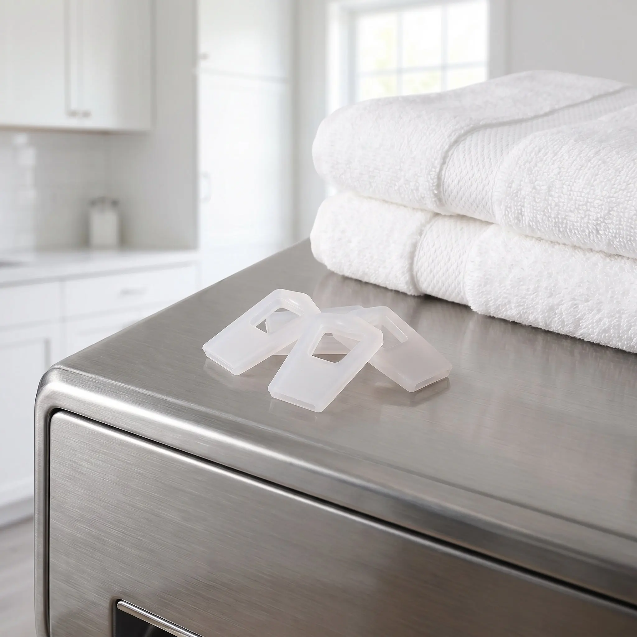 50Pcs Laundry Zipper Covers Silicone Protectors for Washer Dryer Dryer Safe Noise Reducing Zipper Guards Front Load Garment