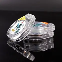 High Tensile Nylon Fishing Line 50m Transparent Elastic Thread Spool Angling Polyester Bait Monofilament Invisible Wire