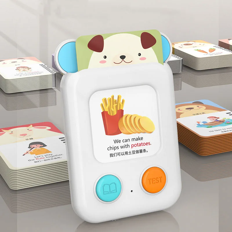 Children Early Learning Machine English Enlightenment Plug-in Learning 0-3 years old baby reading card learning machine toy