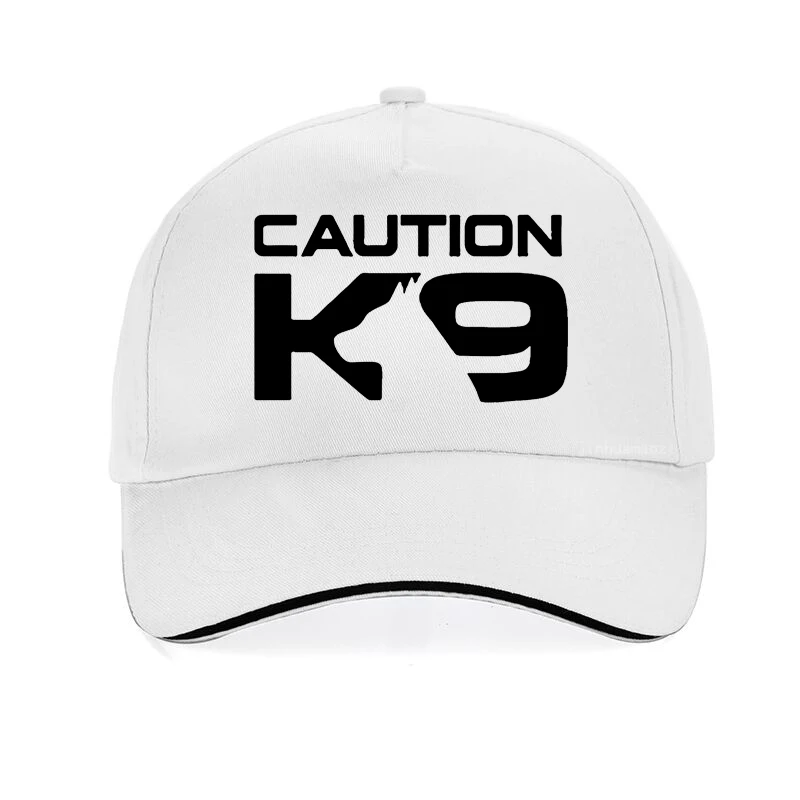 caution K9 Baseball Cap  Featuring a Classic K9 caps Malinois Design Both Men Women Perfect Adjustable hats