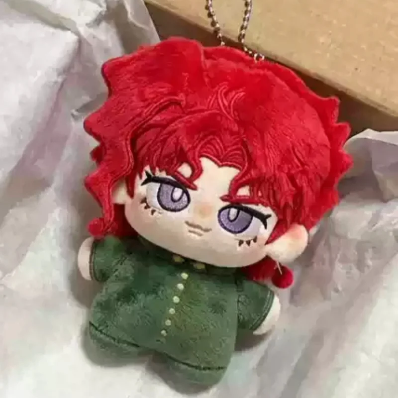 Authentic Jojo Bizarre Adventure Noriaki Kakyoin Plush Doll Keychain  Backpack Decoration Pendant Desktop Decoration，Fans Gifts