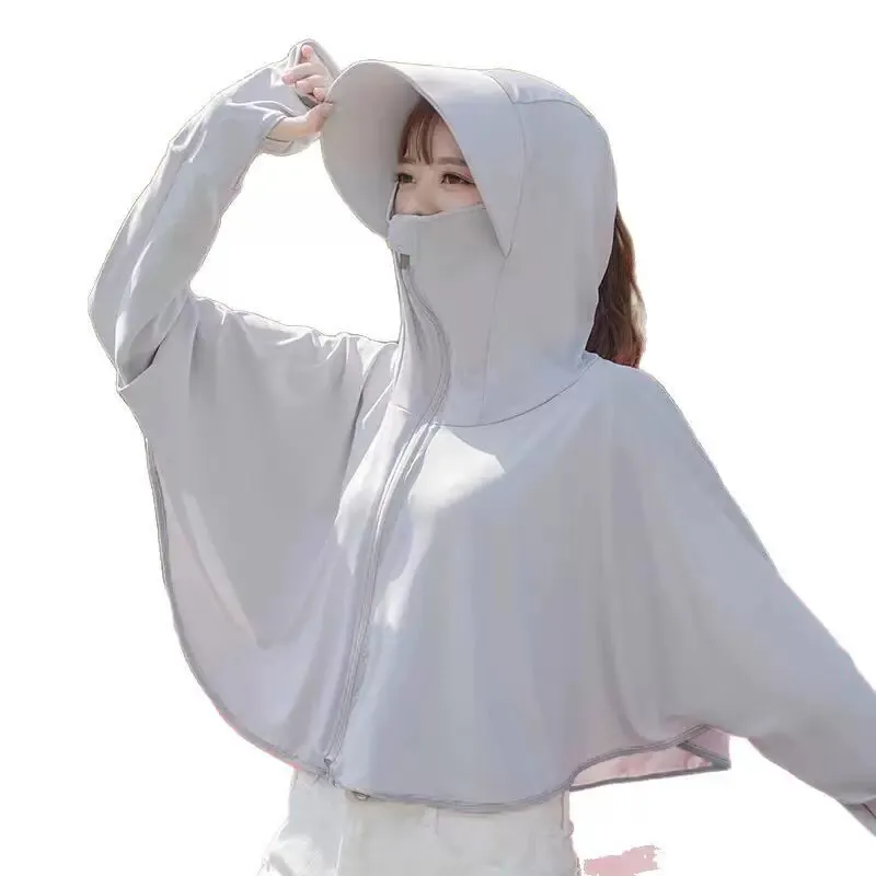 Women's Summer New Hat Sun Protection Clothes Breathable Riding Driving Sunshade Scarf Car Sun Protection Clothing