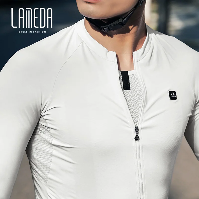 Lameda Cycling Jersey Spring Summer Cycling Clothes For Men Quick Dry Breathable Cycling Long Sleeve Top Men\'s Cycling Shirt