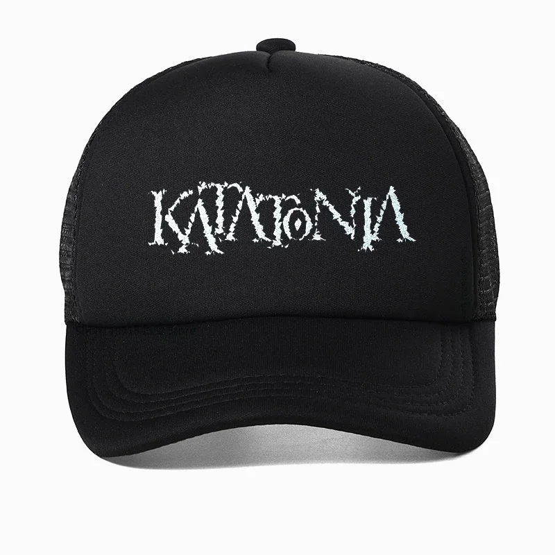 Katatonia Dead End Kings Men czapka z daszkiem moda szwedzka zespół metalowy Katatonia czapka Katatonia fajna letnia siateczka czapki Trucker Gorras